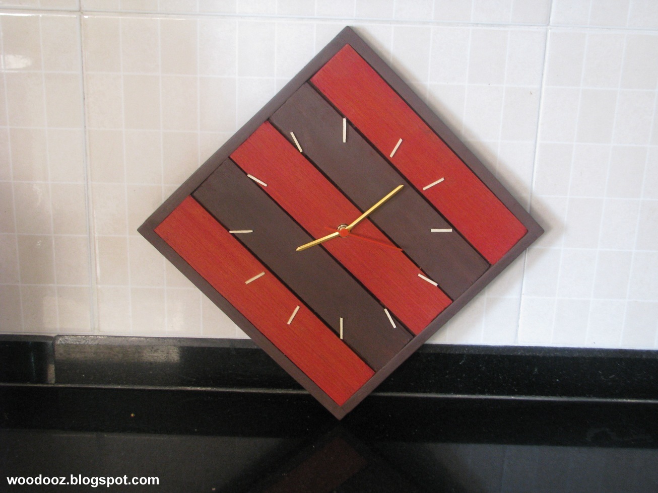 Custommade DIY Wall Clock Indian Woodworking,DIY,Arts,Crafts Blog
