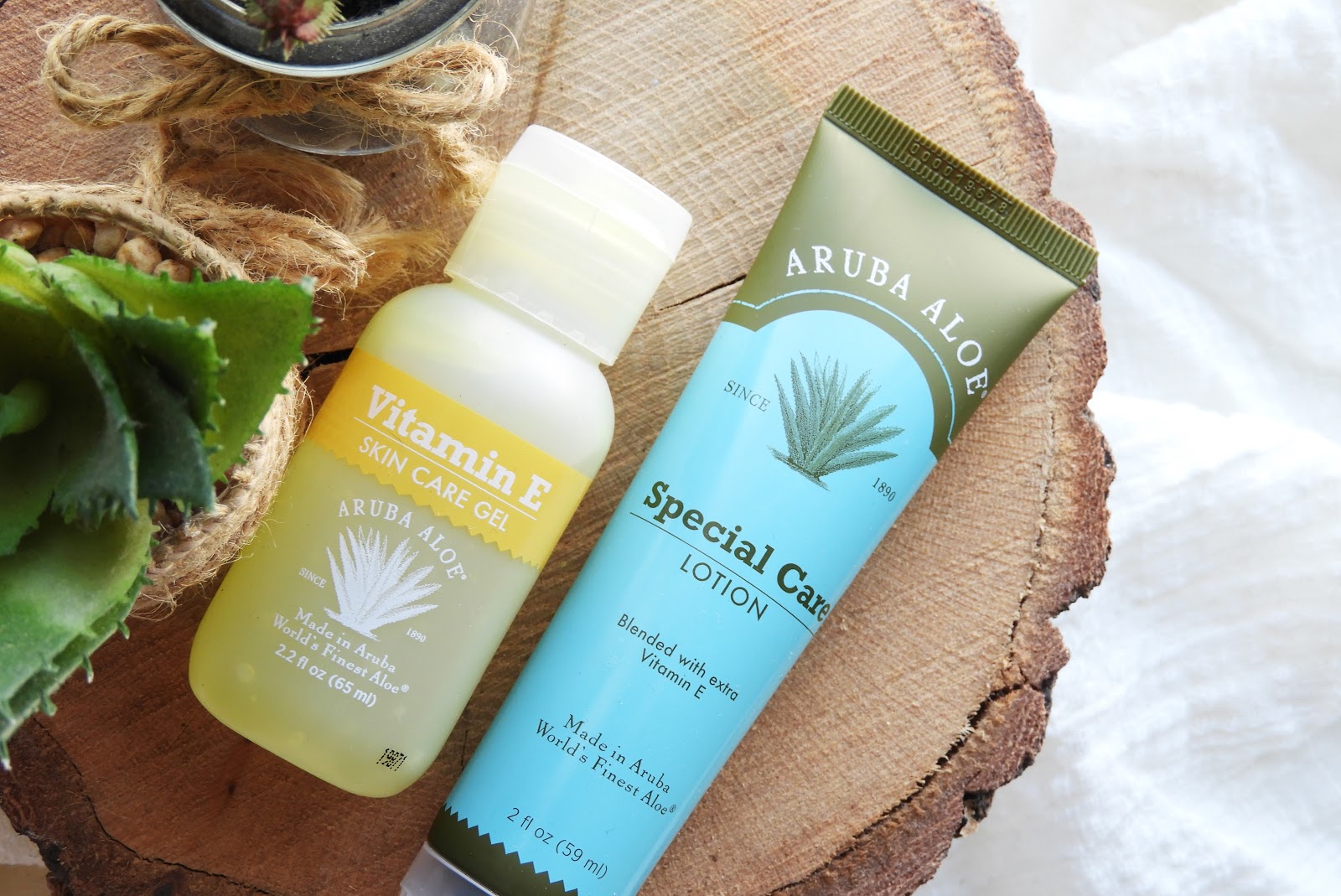 Aruba Aloe Special Care & Vitamin E Skin Care gel review Irispraat.nl