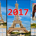 Plantillas calendario 2017 psd PARÍS