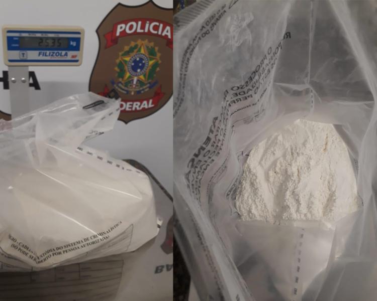 Homem é preso com 2,5 kg de cocaína no aeroporto de Salvador
