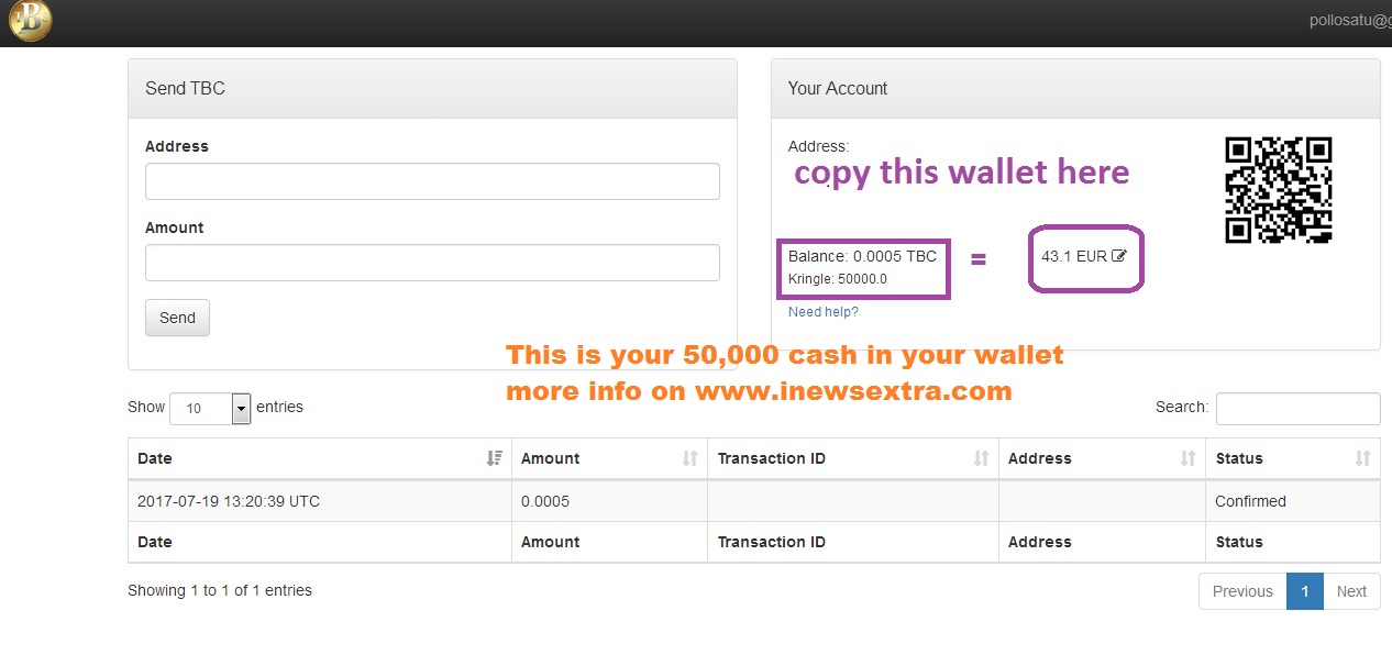 All you need to know about kringle.cash, TBC and bitcoin part 2 LearnCode