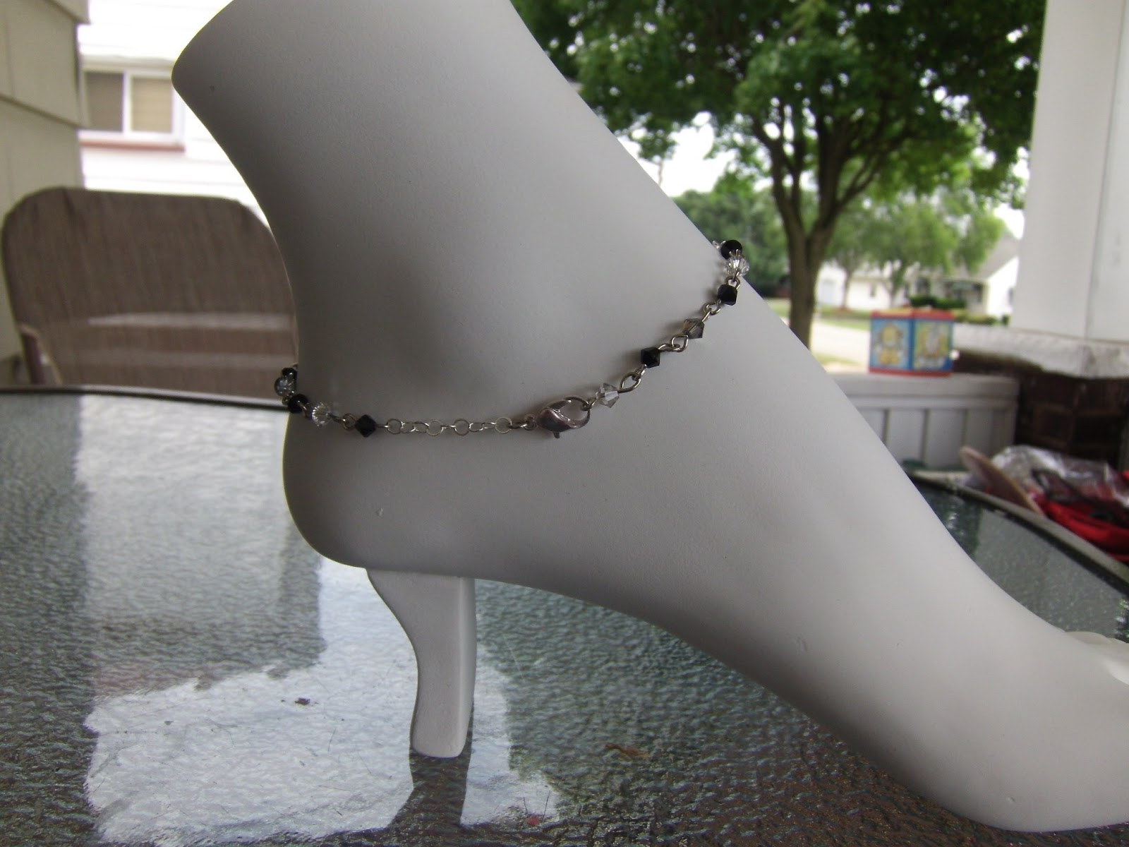 Creative Designs by Cheri Ankle Bracelet Blog Hop Hosted by Kashmira Patel