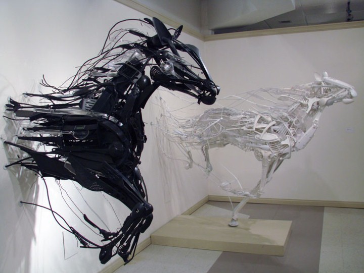 Скульптуры из отходов. Sayaka Ganz 6 Скульптуры из отходов. Sayaka Ganz 5