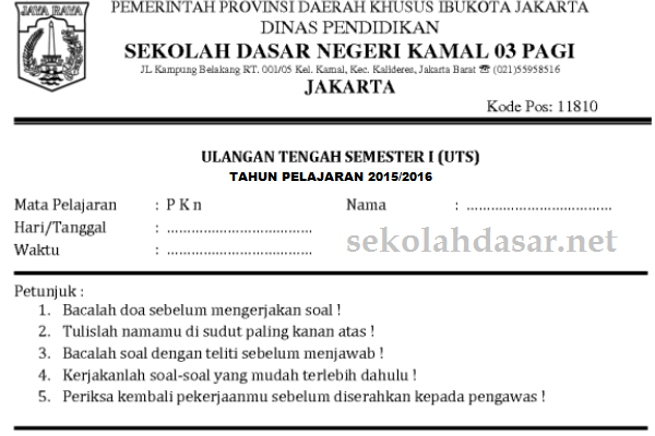  Keliru Satunya dari BING Membahas perihal Soal Soal Uts Sd Kelas 4 Semester 1 2013 filecal