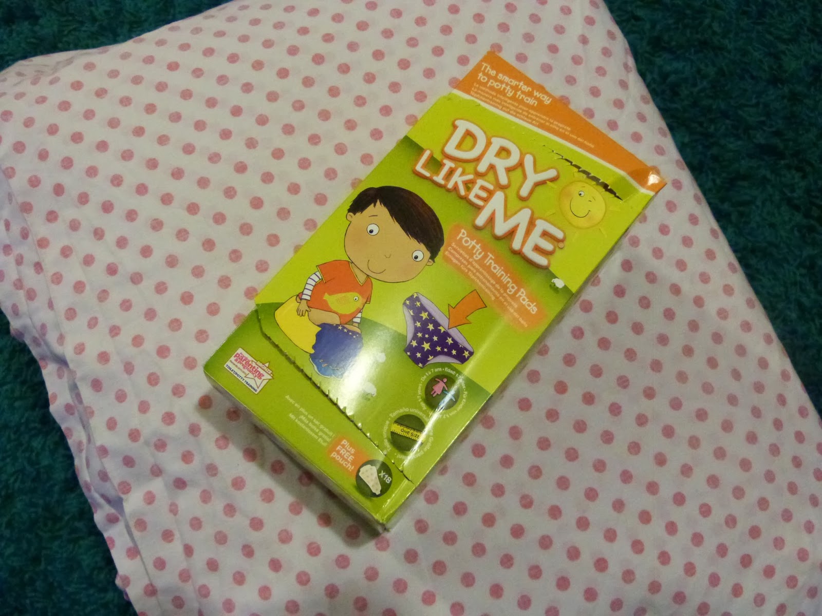 Dry like me potty training pads A Mummas Time Out