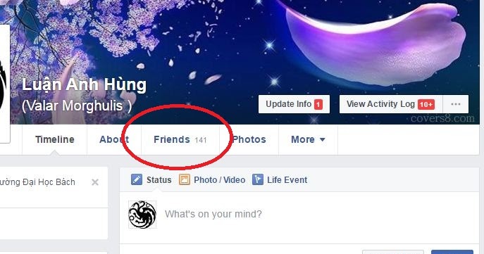 facebook friends list order 2017