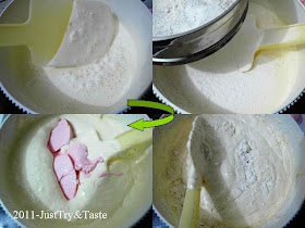 Resep Cake Kukus Yogurt Strawberry JTT