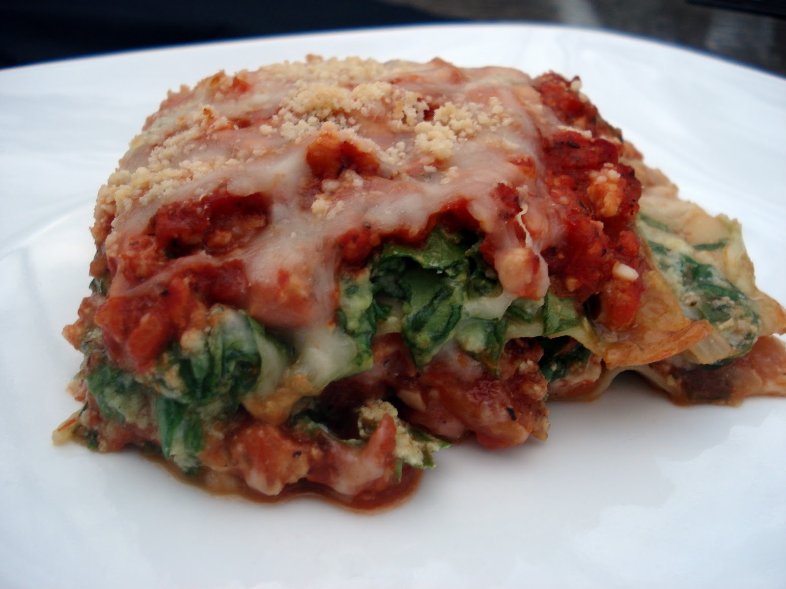 Bakestravaganza Spinach and Turkey Lasagna