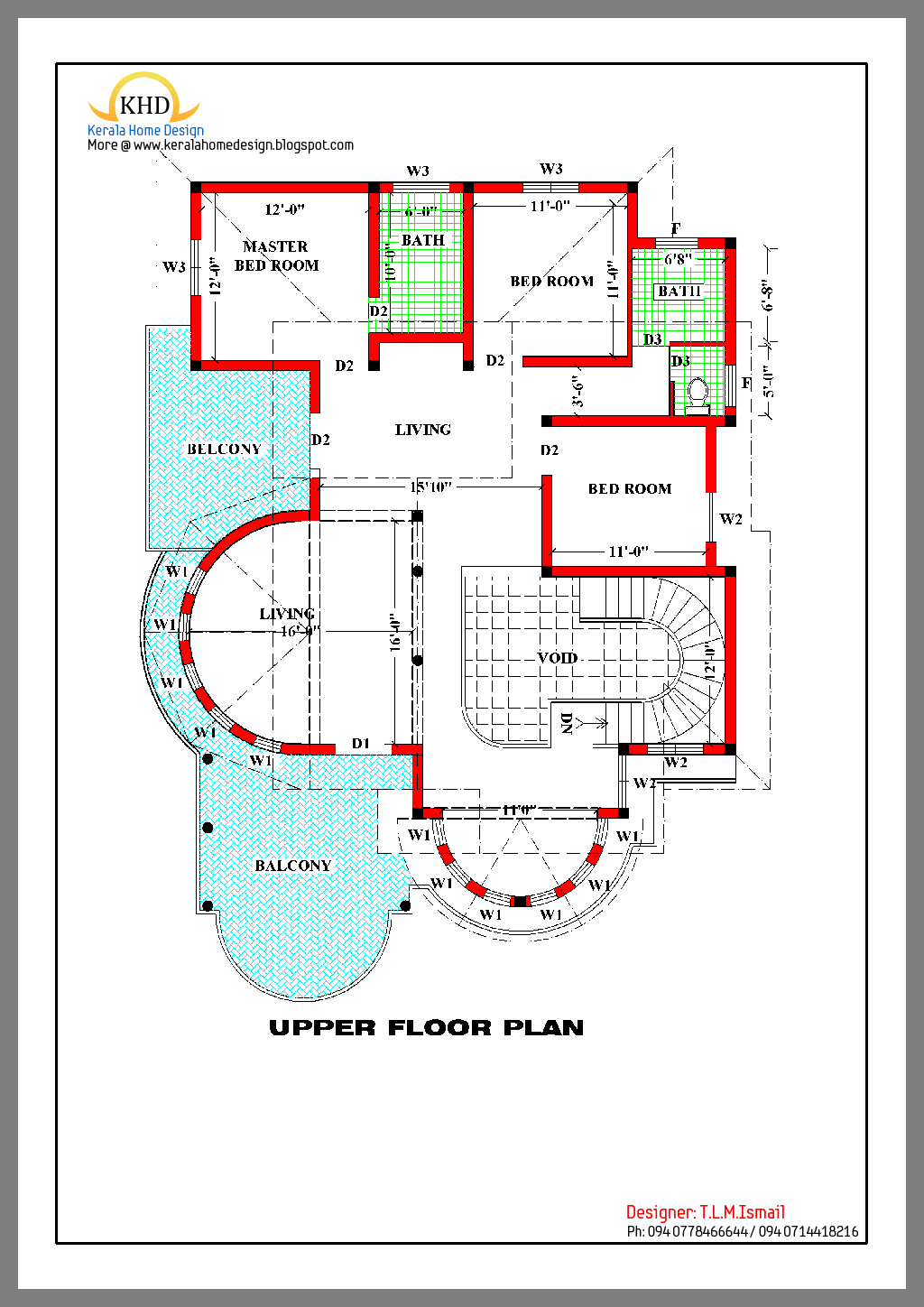 2D Plan Of Modern Houses
