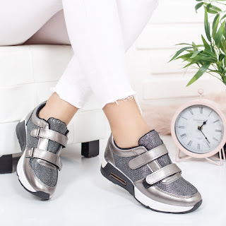 Pantofi sport Tynt gri inchis Pantofi sport Tynt gri inchis