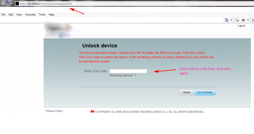 Huawei unlock tools