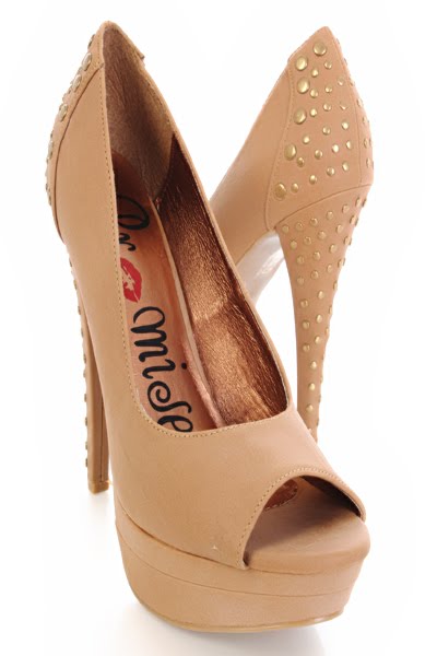 camel open toe heels