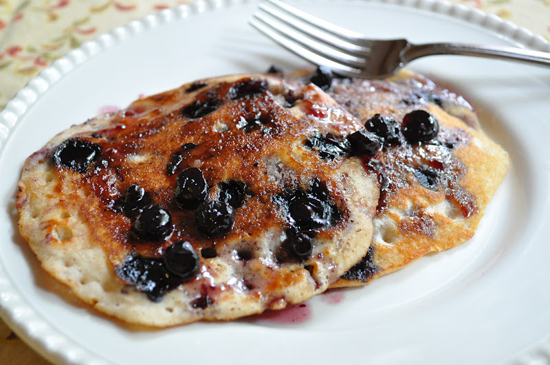 Life is Sweet...Eat the Cake Blueberry & Blackberry Pancakes