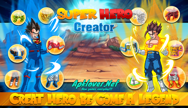 Create Dragon Z Saiyan Warrior MOD APK unlimited money Create Dragon Z Saiyan Warrior MOD APK