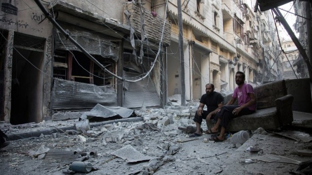 Escombros en Siria Escombros en Siria