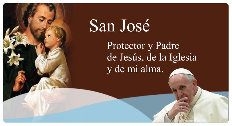 El Papa Francisco y San Josè ~ Asociación 
