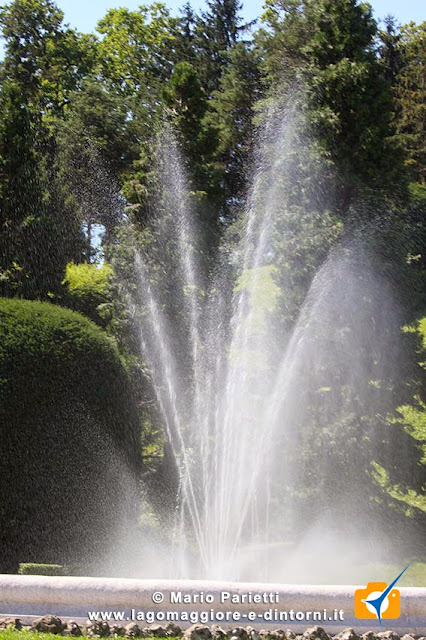 Giardini Estensi a Varese, la fontana Giardini Estensi a Varese, la fontana