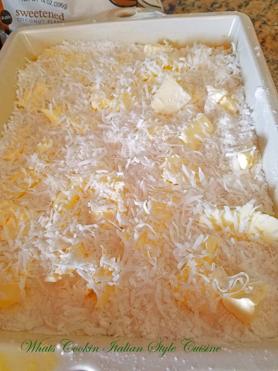 Easy Pineapple Coconut Dump Cake Easy Pineapple Coconut Dump Cake