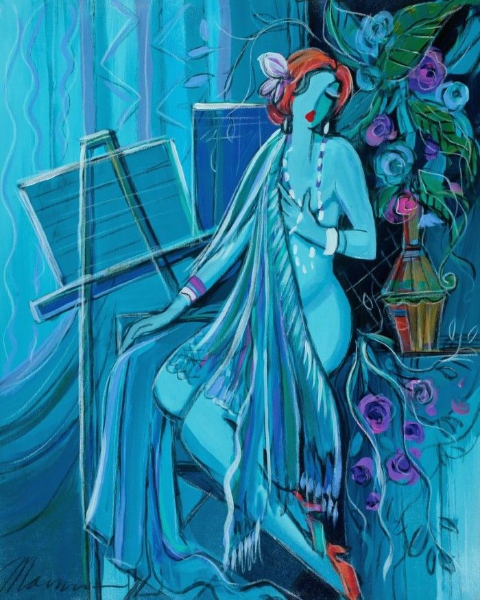 Женщины Парижа. Isaac Maimon Женщины Парижа