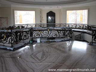 Contoh lantai marmer import