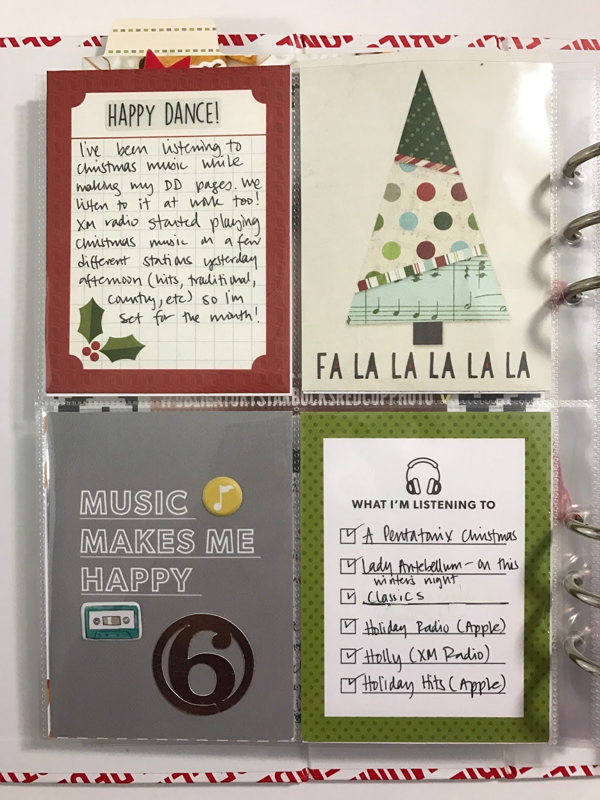 mrs crafty adams december daily day 6 sirius christmas radio station