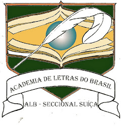 Fui eleita! Academia de Letras do Brasil Seccional-Suiça - MembroImorta/Correspondente.