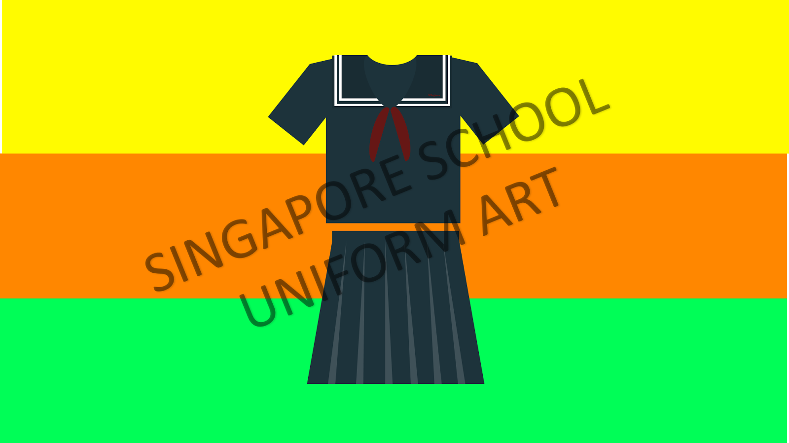Top 10 Most Unique Singapore School Uniforms Singapore School Uniform Art