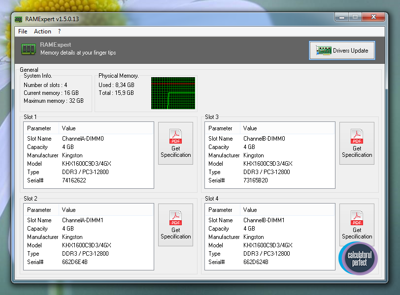 Nu merge un slot ram