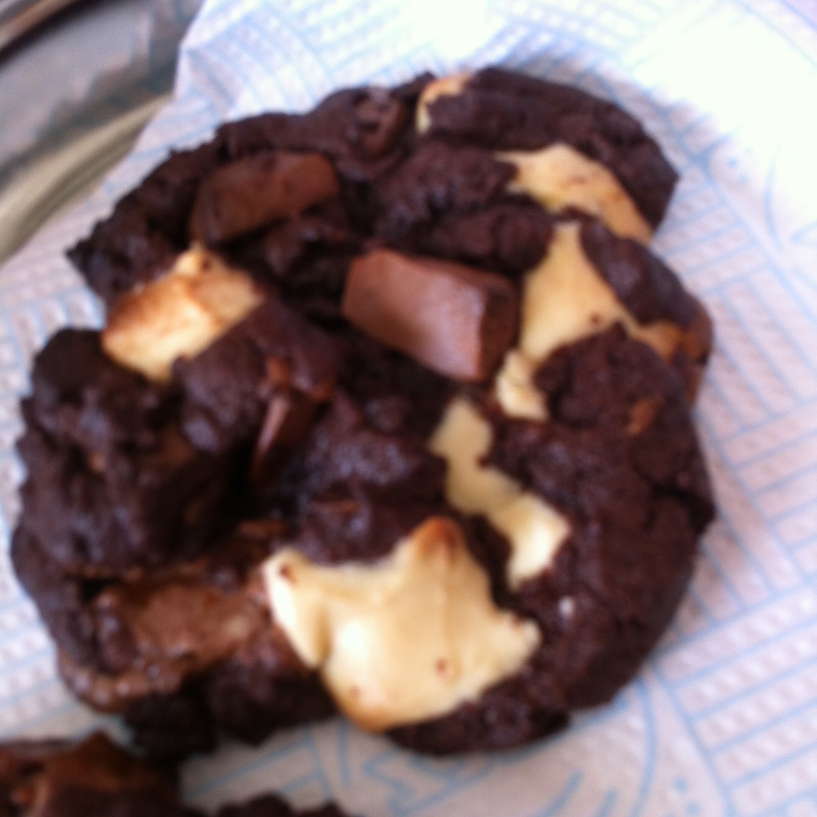 Tanya Burr's Triple Chocolate cookies Lou Loves