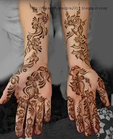 mehndi simple design