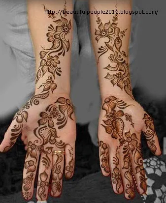 mehndi simple design