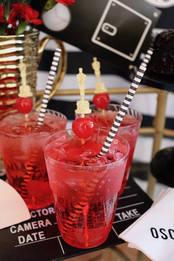 Serve a tasty Shirley Temple for the Oscars! LAURA'S little PARTY