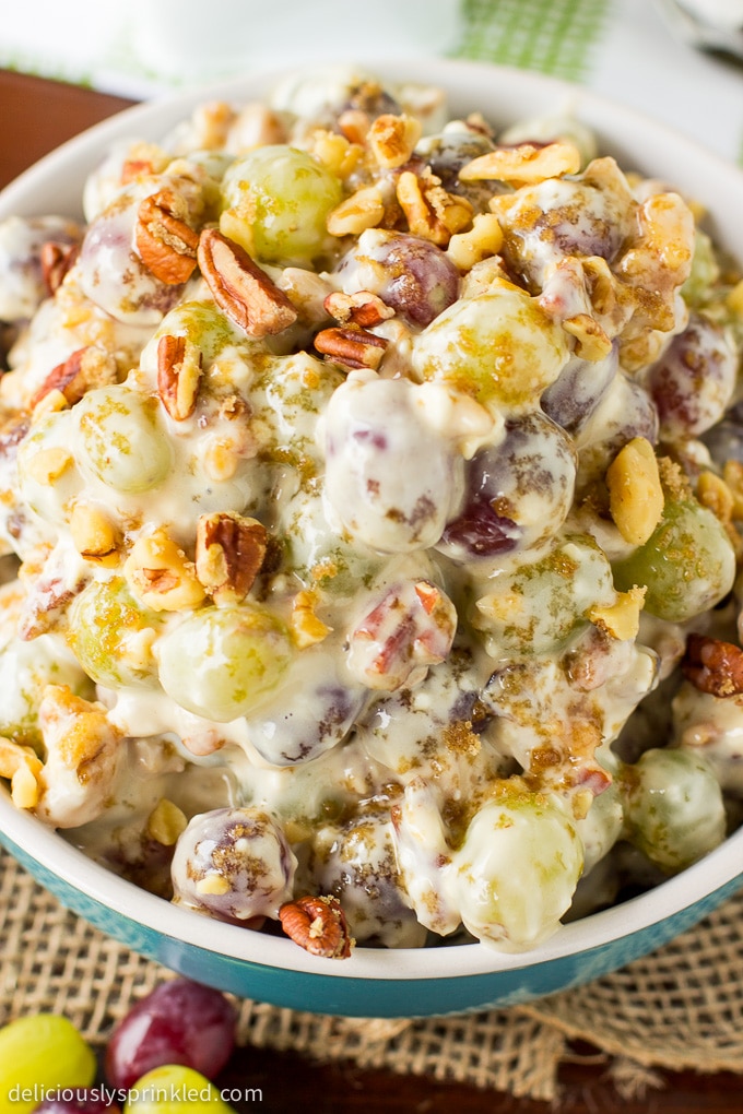 #Pecan #Crunch #Grape #Salad #Pecan #Crunch #Grape #Salad