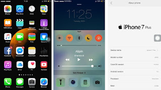 OPPO (ColorOS) Theme : iOS 7 Plus