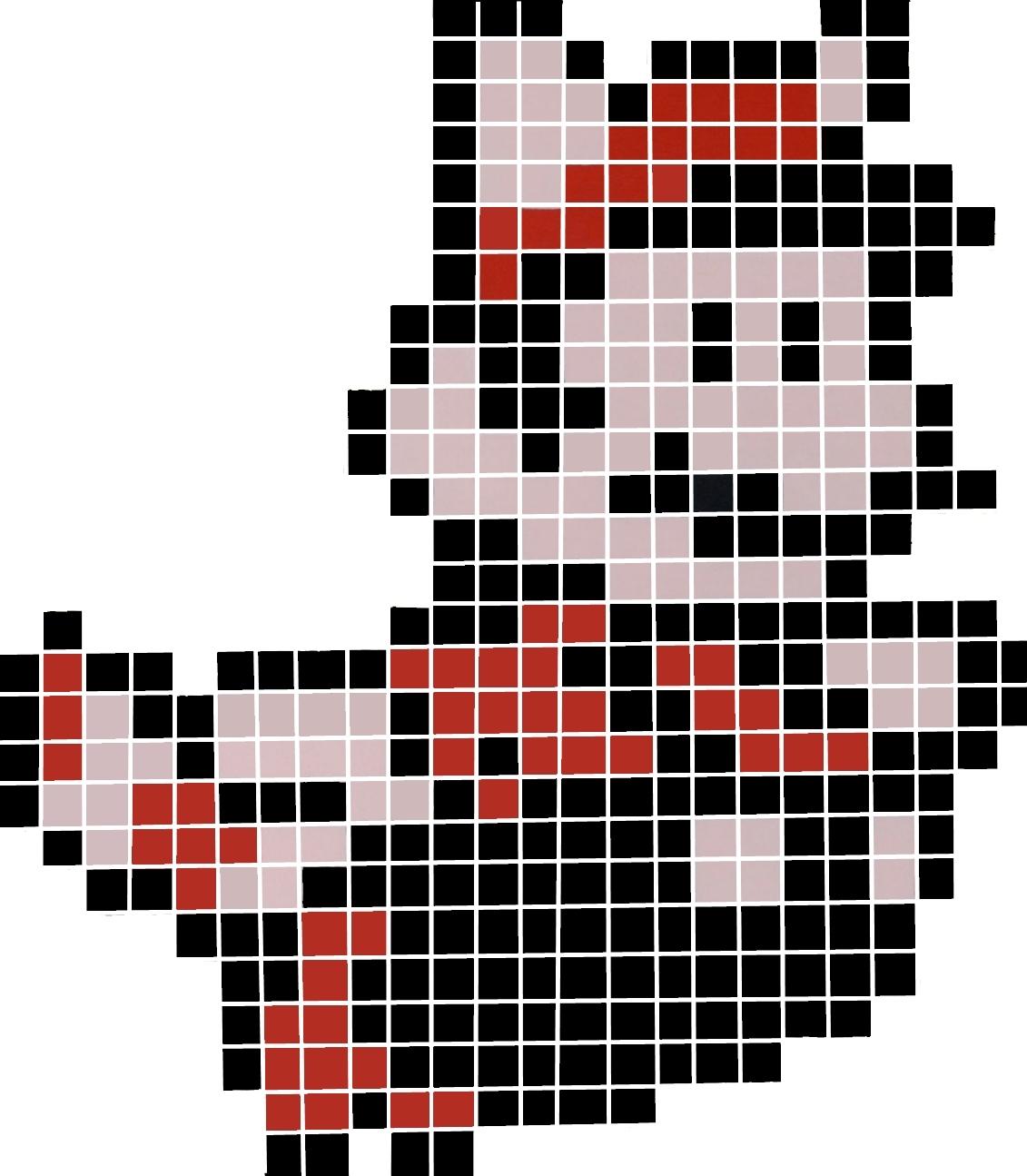 mario pixel art with grid pixel art grid gallery.