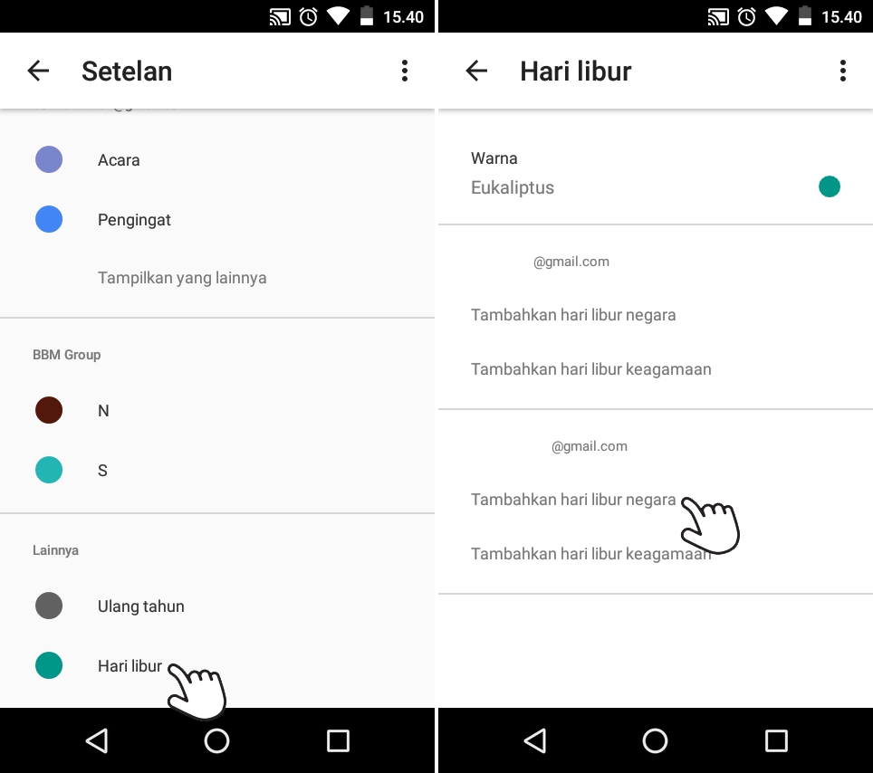 Menambahkan Hari Libur Nasional Indonesia di Aplikasi Google Calendar