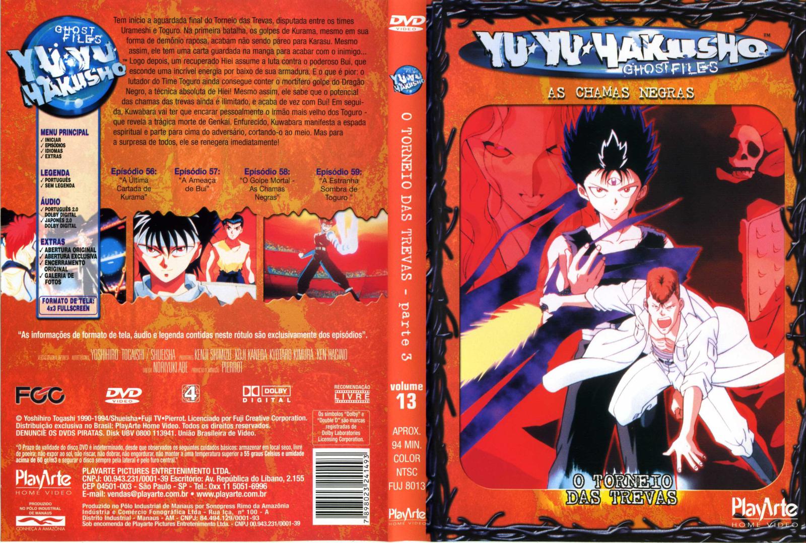 TRIBOTAKU: Yu Yu Hakusho Completo Dublado RMVB DVDRip