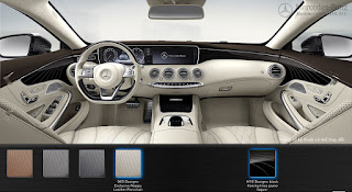 Màu nội thất Mercedes S560 4MATIC Coupe 2019 Nội thất Mercedes S560 4MATIC Coupe 2019 màu Vàng Porcelain 965