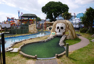 Adventure Golf at The Pavilion Fun Park in Clacton-on-Sea, Essex