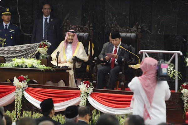 Tiga Kesalahan Pengucapan Novanto Saat Pidato Sambutan Raja Salman, Termasuk "Ats-Tsani"
