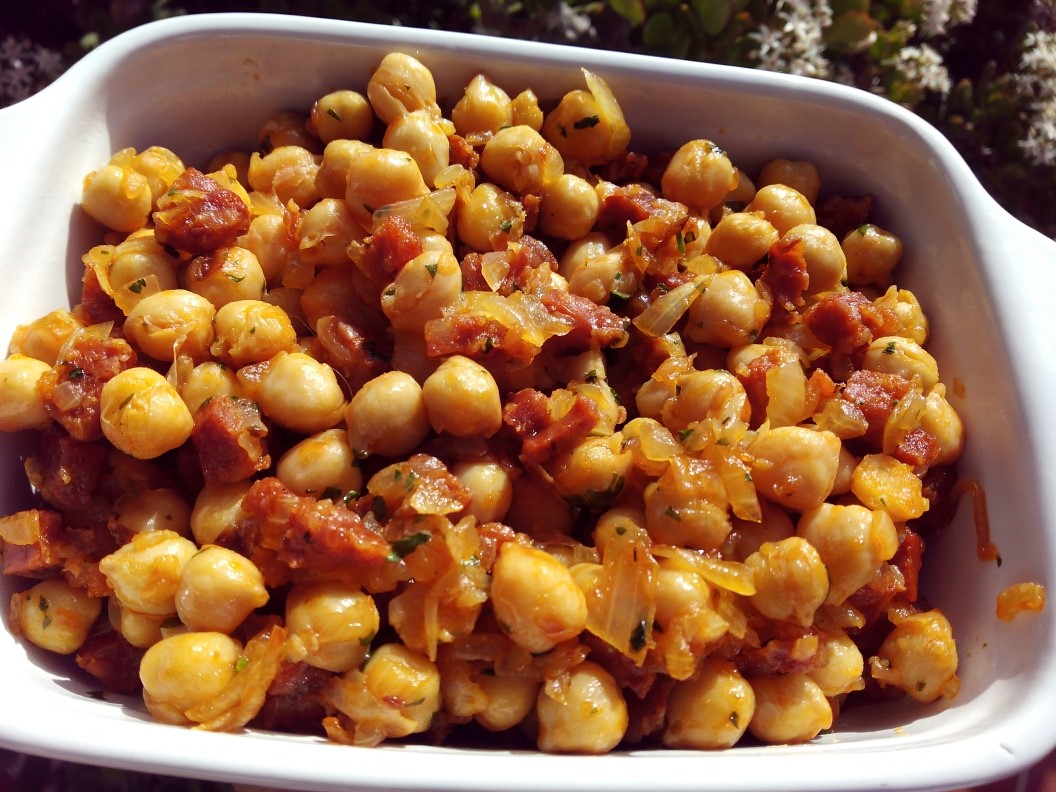 Luzmary y sus recetas caseras GARBANZOS FRITOS EN GM