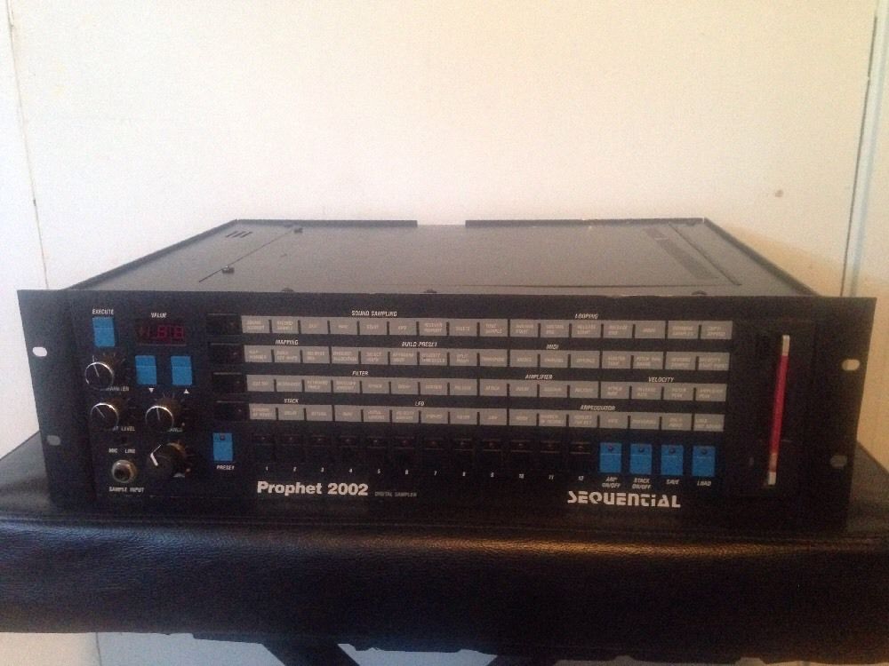 MATRIXSYNTH: Vintage Sequential Circuits Prophet 2002 Digital Rack Sampler