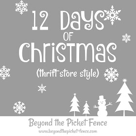 12 Days of Thrift Store Christmas Ideas