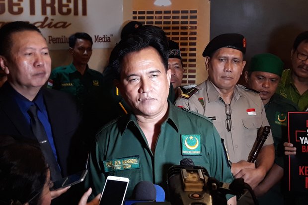Dongkrak Suara PBB, Yusril 'Turun Gunung' Nyaleg di Jakarta Dongkrak Suara PBB, Yusril 'Turun Gunung' Nyaleg di Jakarta