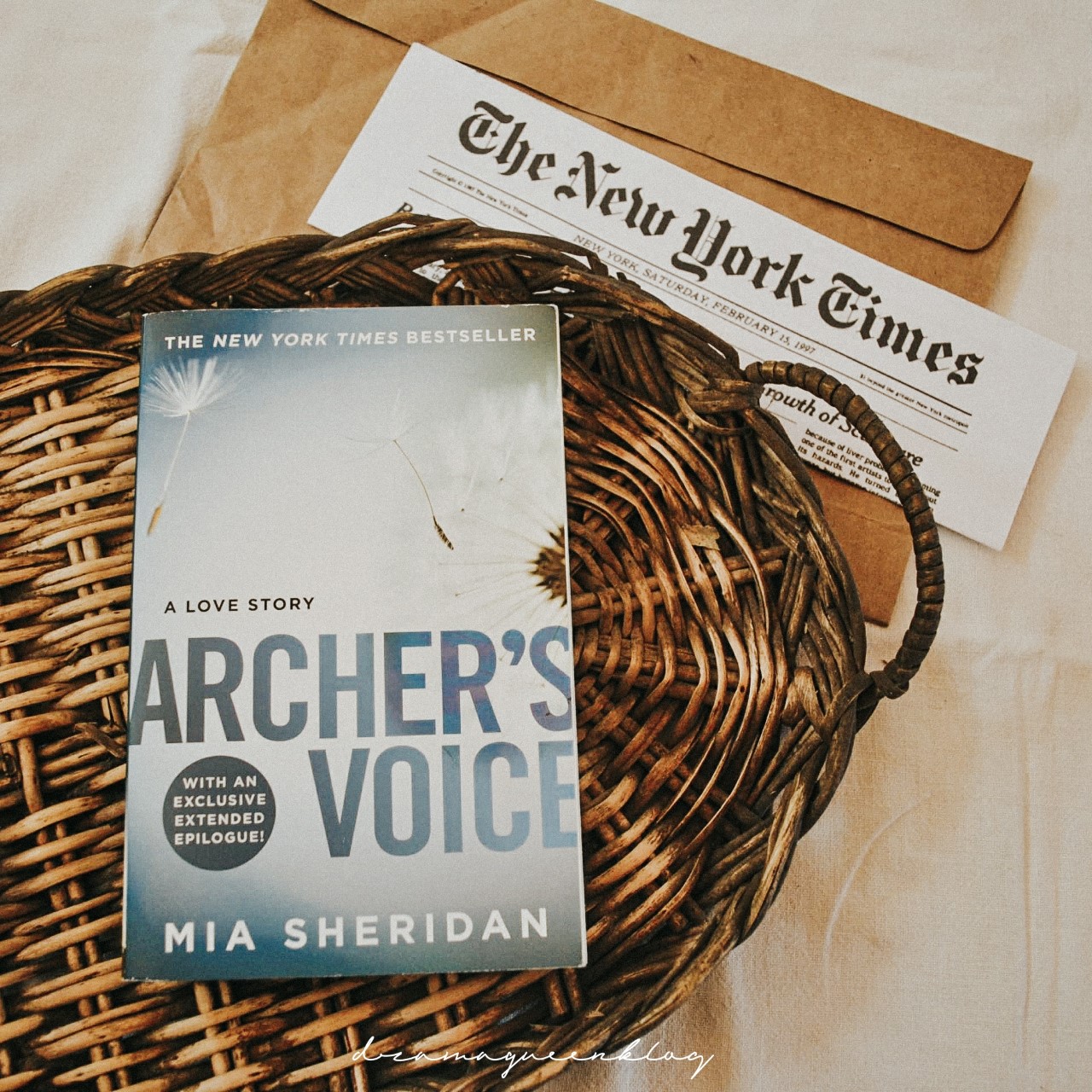 Reseña Archer's Voice Mia Sheridan Drama Queen!