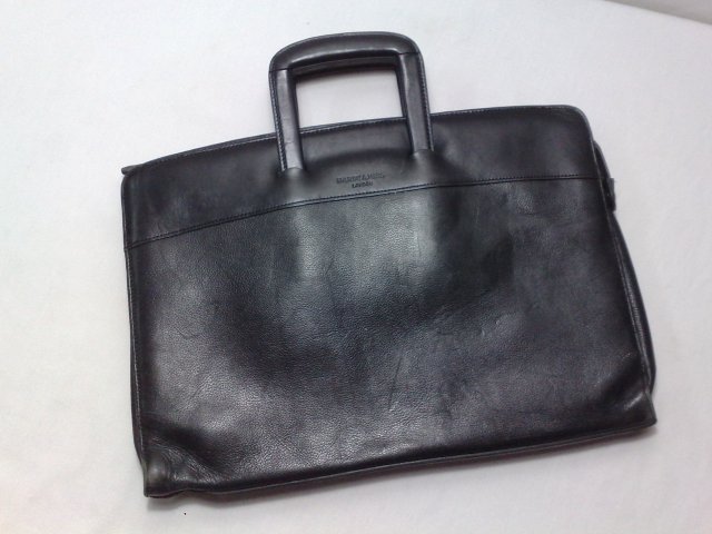 JohairiStore: HARDY AMIES LONDON Leather File Bag