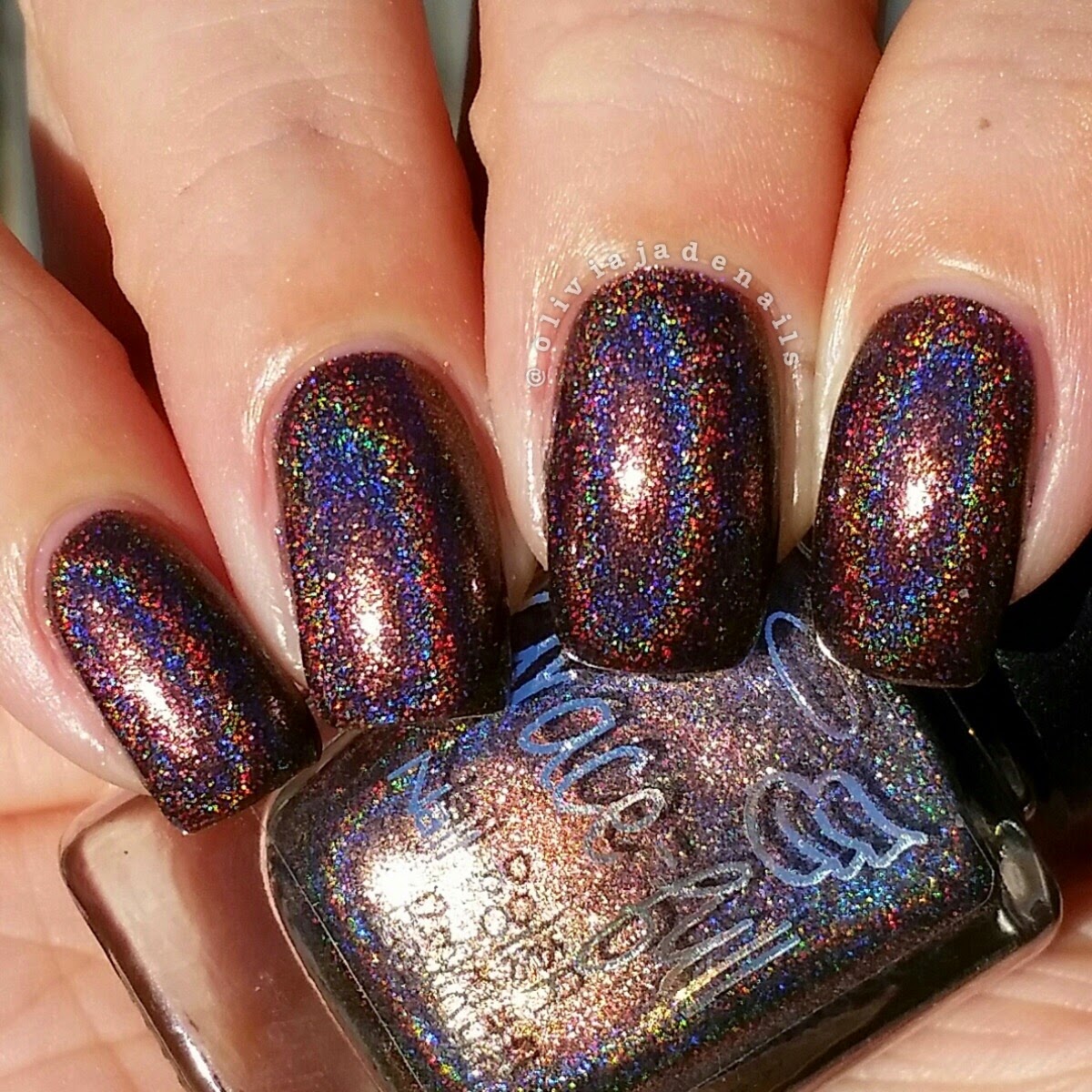 Grace-full Nail Polish Vampire Of Groglin Grange swatched by Olivia Jade Nails