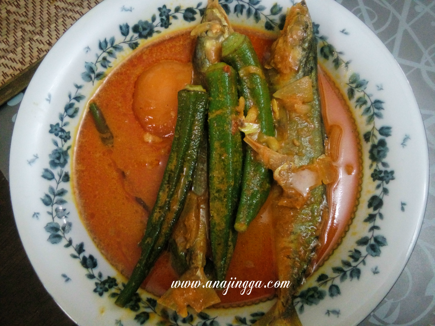 Kari Ikan Kembung Resepi Ibunda Anajingga