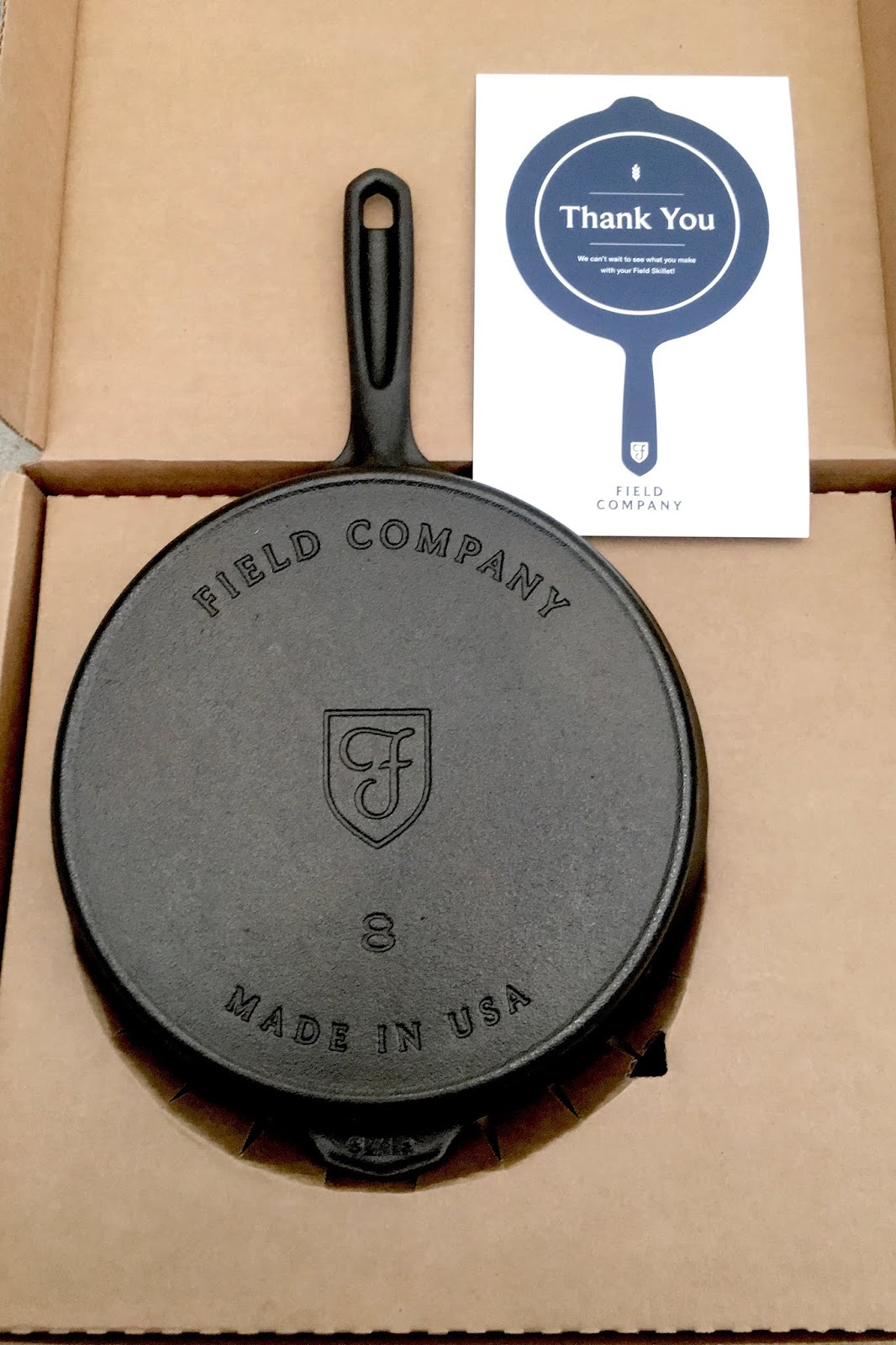 Russ' Culinary Adventures Field Company No. 8 Cast Iron Skillet
