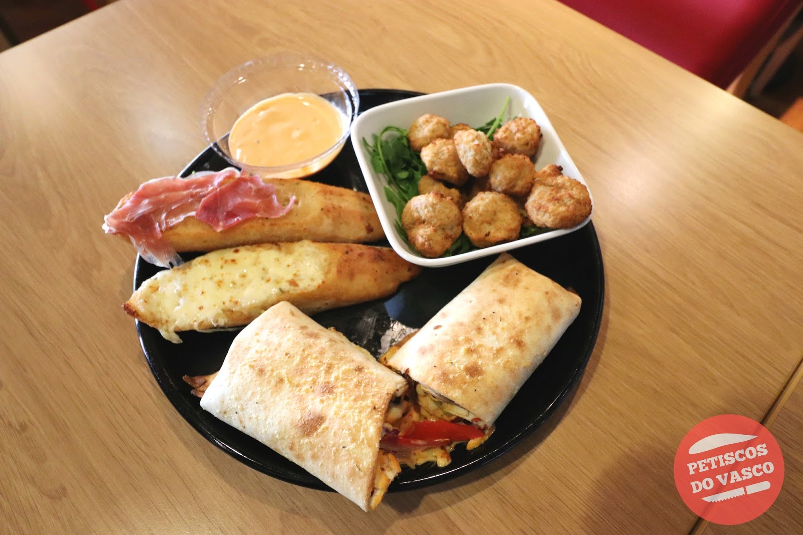 Petiscos do Vasco O Vasco na Pizza Hut